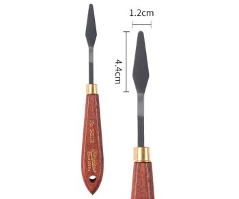 Мастихин DJ-37 Лопатка 19 см, размер лопатки 44х12мм, в ПВХ-пакете