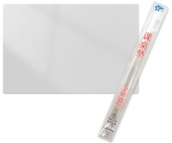 Настольное покрытие DL-243 прозрачное 40*60, толщина 0,5мм, скругленные края