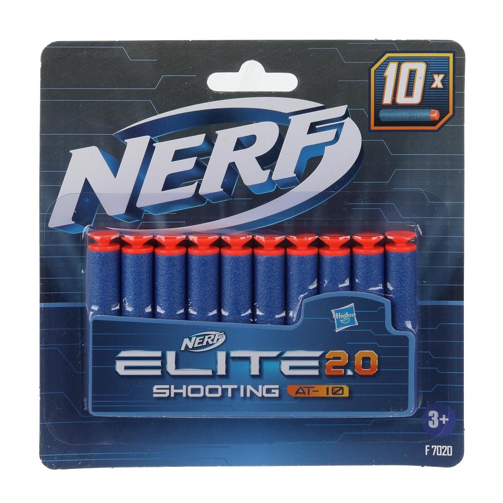 Пули мягкие для бластеров nerf 10шт. блист.17*16*3,5см - в кор.4*180наб