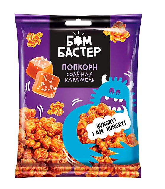 «Бомбастер», попкорн солёная карамель, 50 г
