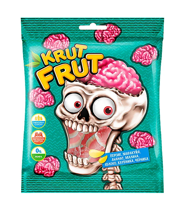 Brain 70. «Krutfrut», мармелад жевательный «мозг», 70 г. Жевательный мармелад КРУТФРУТ мозг. Мармеладки мозги. Мармелад мозг.