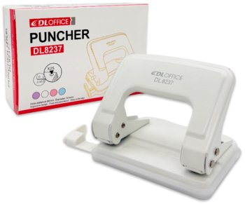 Дырокол DO-508 до 25 листов, металлический, с линейкой