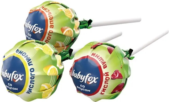 «BabyFox», карамель «Кислый бум»