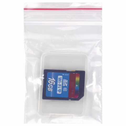 Пакеты с замком ZIP LOCK "зиплок", комплект 100 шт., 60х80 мм, ПВД, толщина 35 микрон