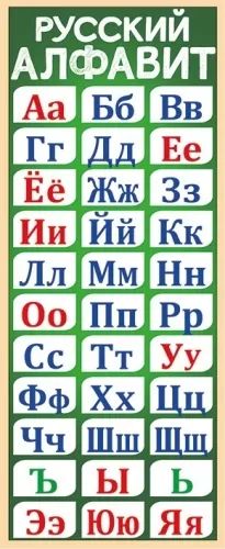 Закладка магнитная 13*7см "Русский алфавит" Горчаков
