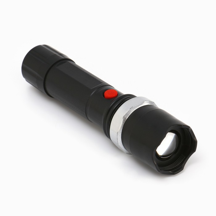 Фонарь ручной, 1 Вт, LED, 3 AAA, ZOOM, 14.5 x 3.4 см   9129376