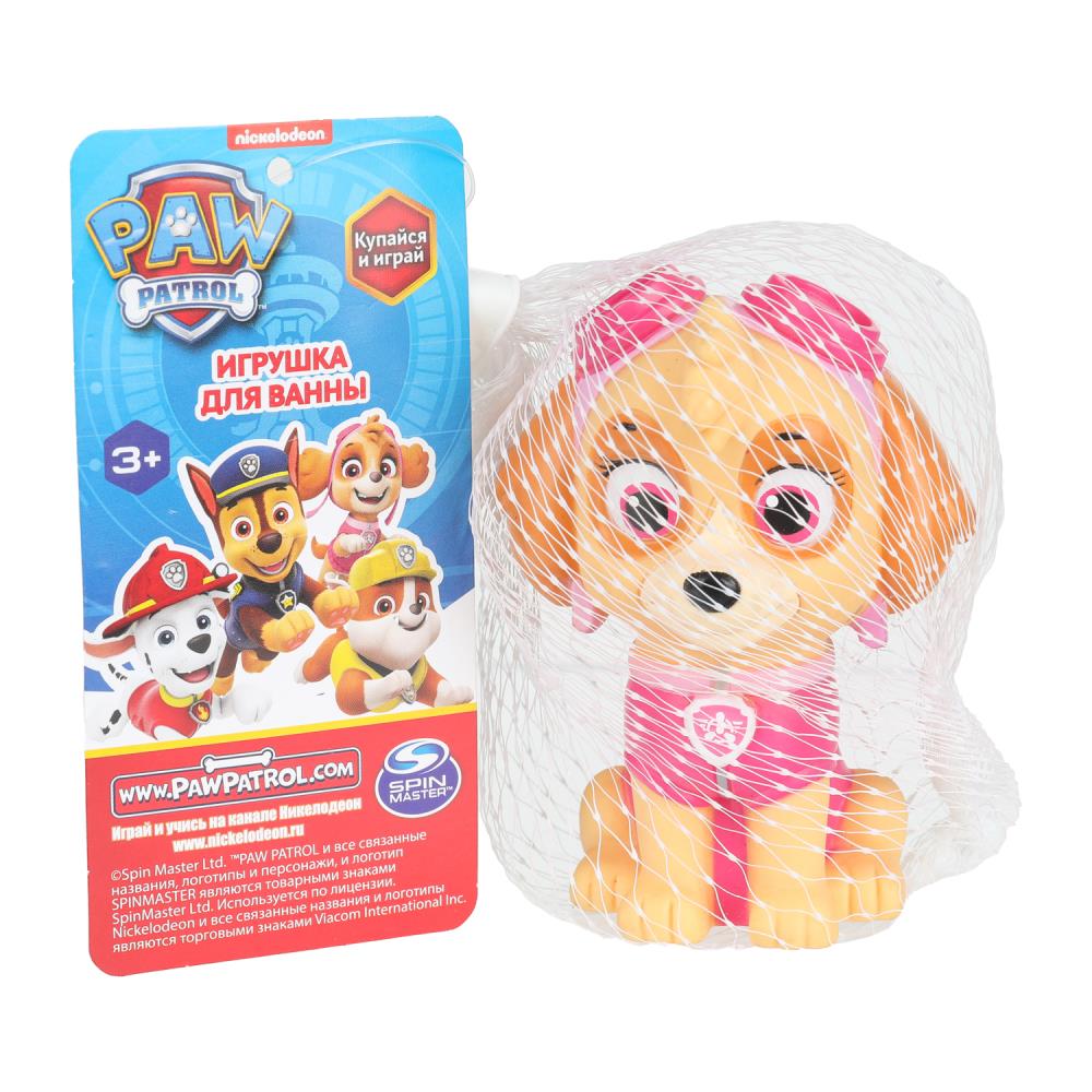 Игрушка для ванны Щенячий Патруль Скай 1шт, сетка КАПИТОШКА в кор.100шт