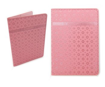 Обложка для паспорта CE-6026/CB-397 PASSPORT розовый мерцающий, тиснение орнамент (2/500)