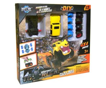 Набор Авто ВР-33 29 пр (основа, кузов, колеса, игровое поле) в к/кор 32*30*5см