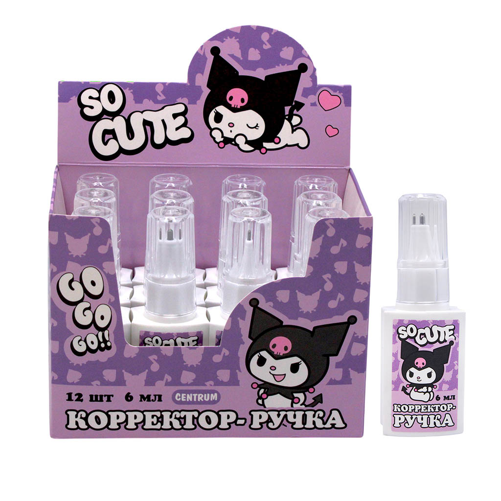 Корректирующий карандаш Centrum 6мл. "Kuromi" метал.наконечник