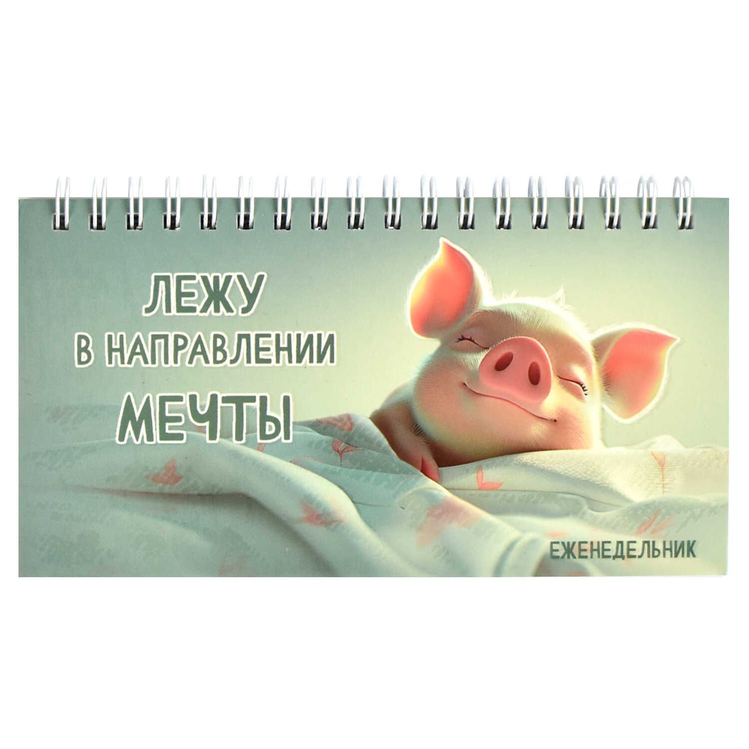 Планинг недат. 165*85мм 64л., гребень "Сладкие сны" мат.лам., 234437