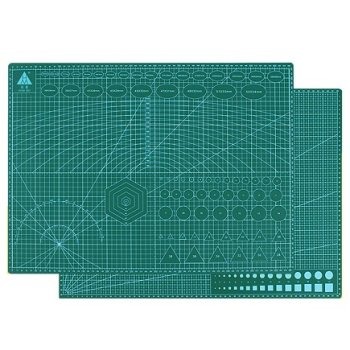 Коврик для резки А2 HM-2 защитный 60*45см зеленый (1/25)