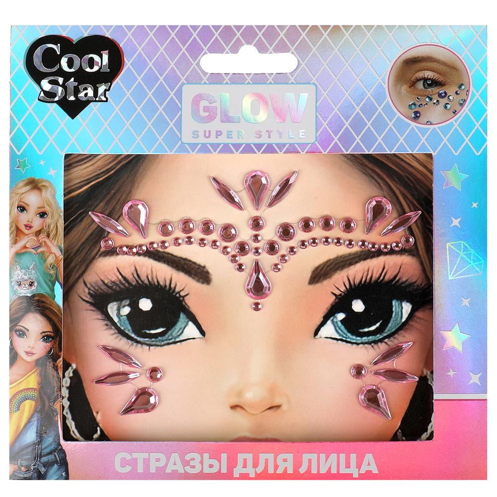 Косметика ДЛЯ ДЕВОЧЕК стразы для лица Cool Star в кор.6*24шт