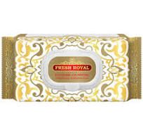 Влажные салфетки 150 шт. Fresh Royal  очищ. универсал. с клапаном
