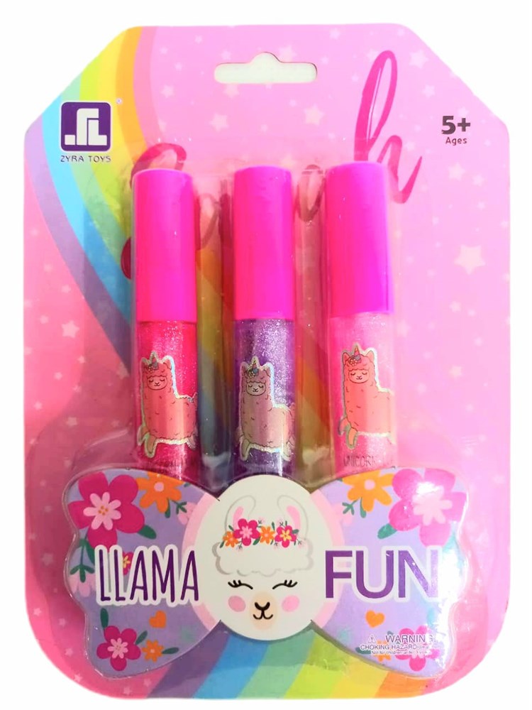 Набор детской косметики Блестки на листе 14 х 20 см  2108N