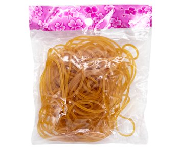 Резинки д/денег 50 гр. натуральные DN-272 длина 60мм, 150 штук