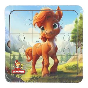 Игрушка деревянная пазл 15*15 см