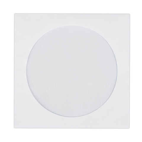 Конверты для CD/DVD (125х125 мм) с окном, бумажные, клей декстрин