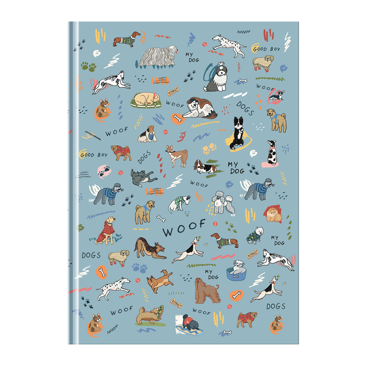 Записная книжка А5 64л. BG "Играй с друзьями", матовая ламинация, блок-еженедельник, блок 80 гр/м2