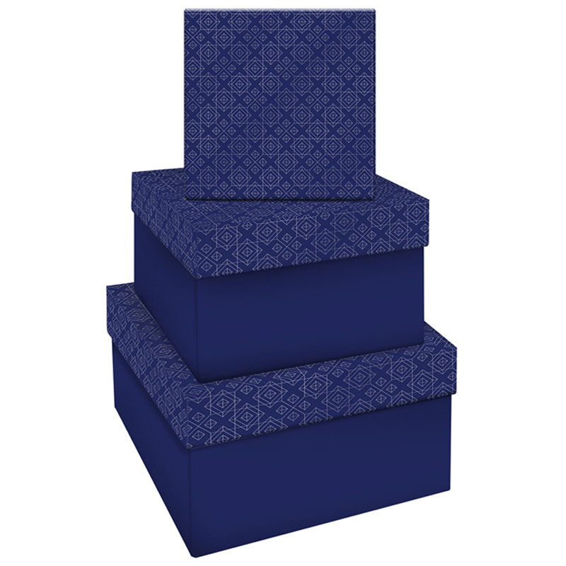 Квадратная коробка, MESHU "Blue style. Top", (15,5*15,5*9 см)