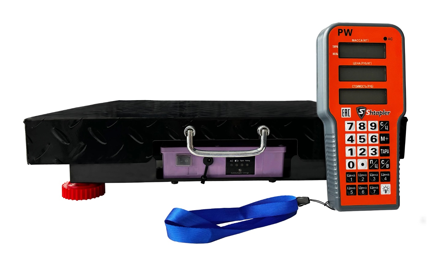 Весы бытовые Shtapler PW 600 50*60 (беспроводные лайт)