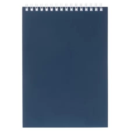 Блокнот А5 60л гребень "SoloMatte. Сапфир" клетка, софт-тач Hatber 255322