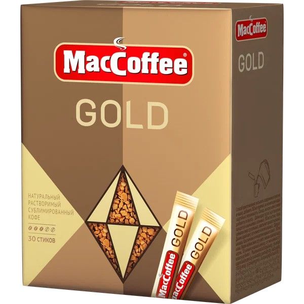Кофе натур. растворимый сублимир. MacCoffee GOLD, 1,8г