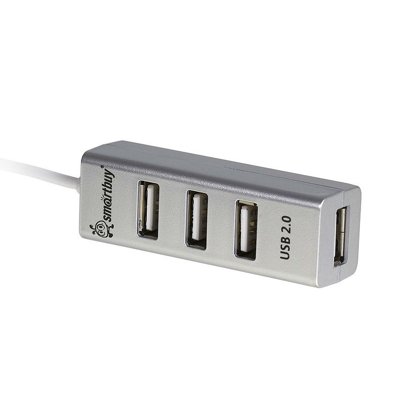 USB-разветвитель Smartbuy mini, 4 порта