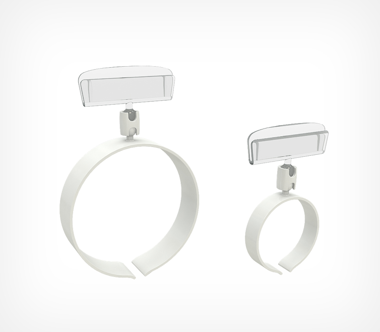 Держатель ценника на колбасу 65-140 с фиксированным размером