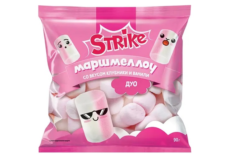 «Strike», маршмеллоу duo, 90 г