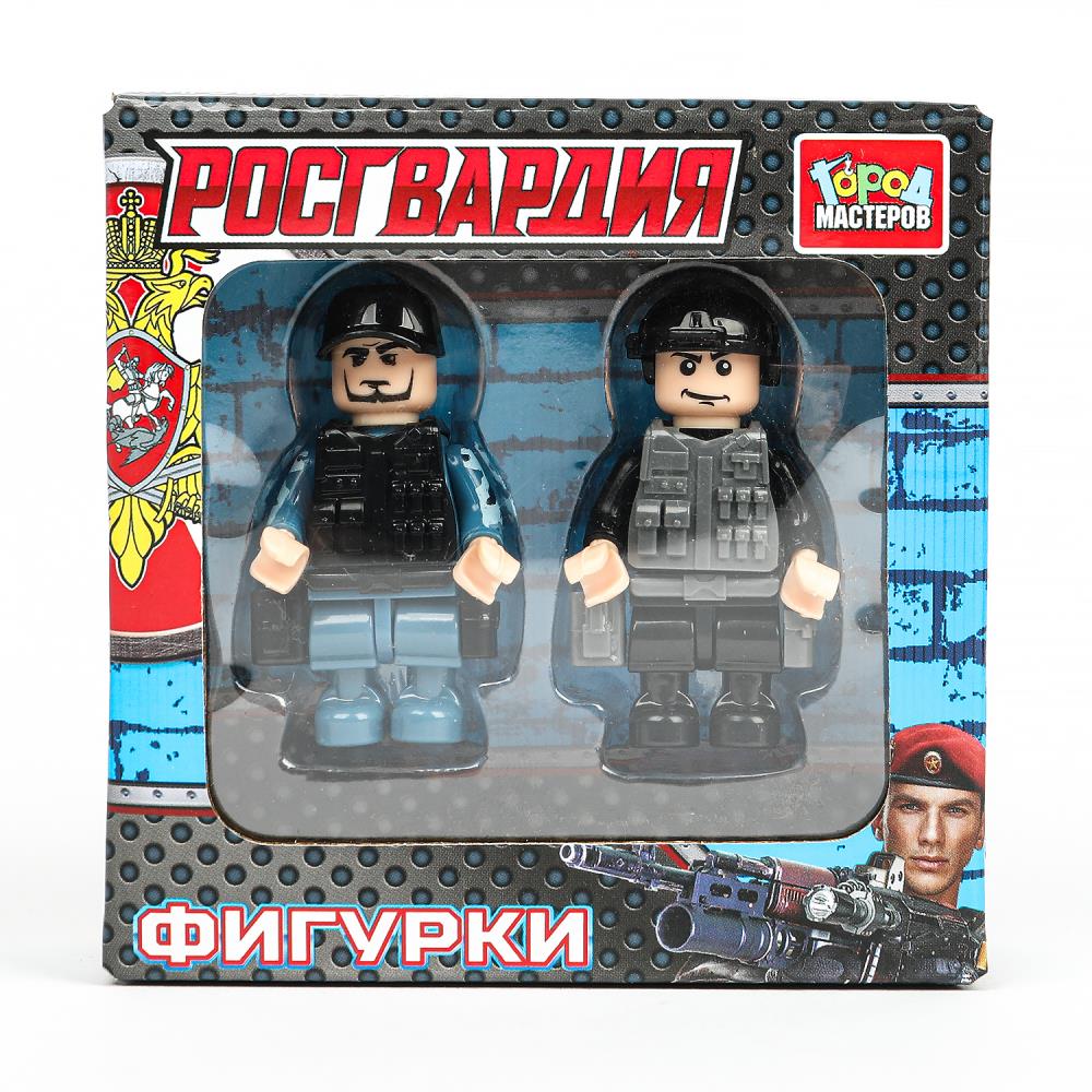 Конструктор фигурки РОСГВАРДИЯ, 2 шт. Город мастеров