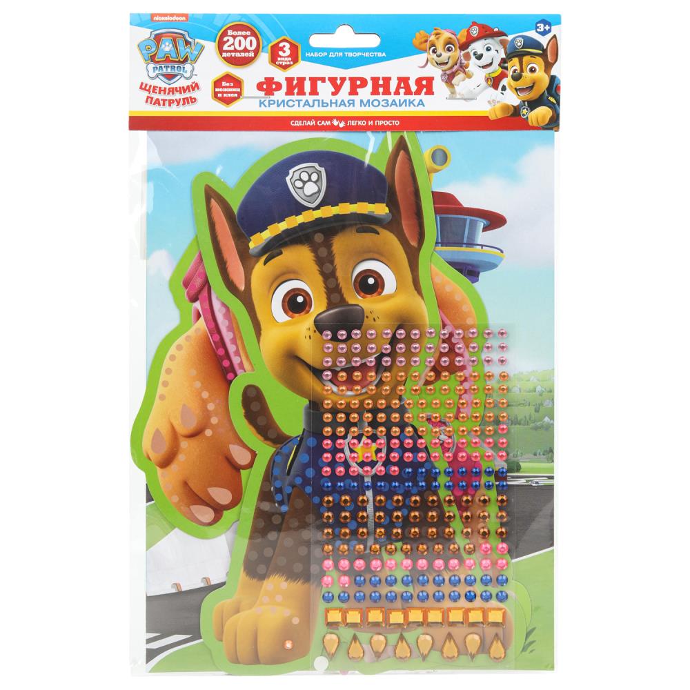 Кристальная мозаика фигурная Щенячий Патруль МУЛЬТИ АРТ в кор.100шт