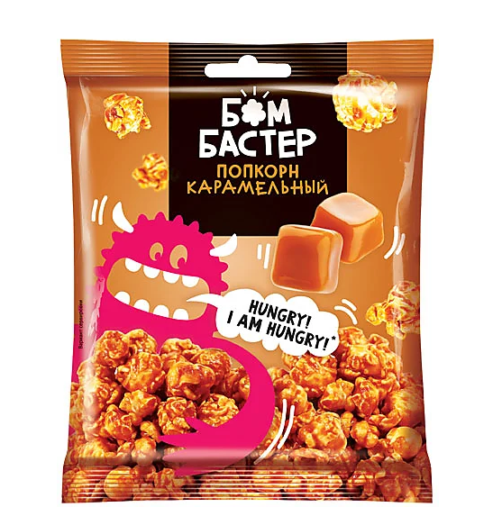 «Бомбастер», попкорн карамельный, 50 г