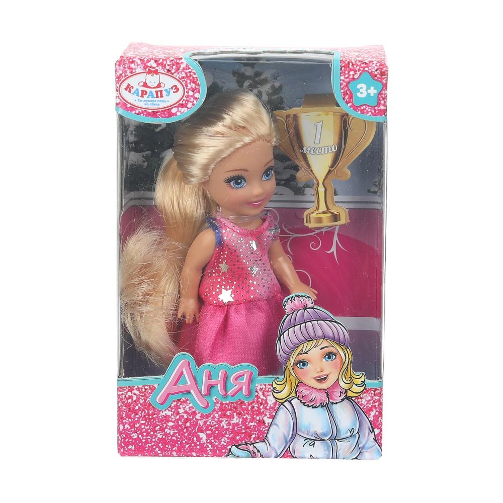 Кукла Аня 12 см, кор КАРАПУЗ в кор.120шт