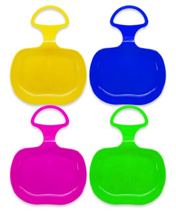 Санки DM-298 пластик, 58см, гибкая