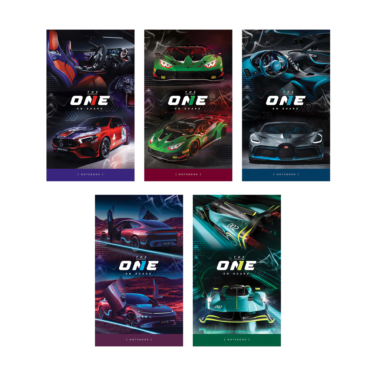 Блокнот А7 48л. на склейке ArtSpace "Sport car" (осн 342761)