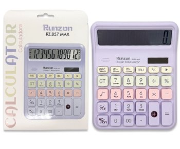 Калькулятор DL-286 Runzon Настольный, 12 разр, 19,1*14,9*3см