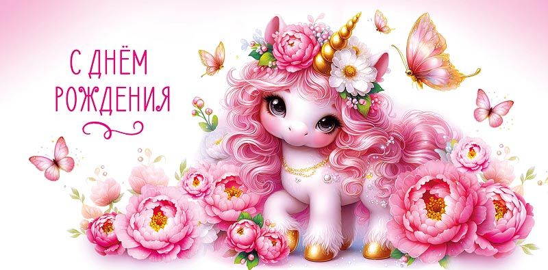 Конверт для денег "С Днем Рождения"