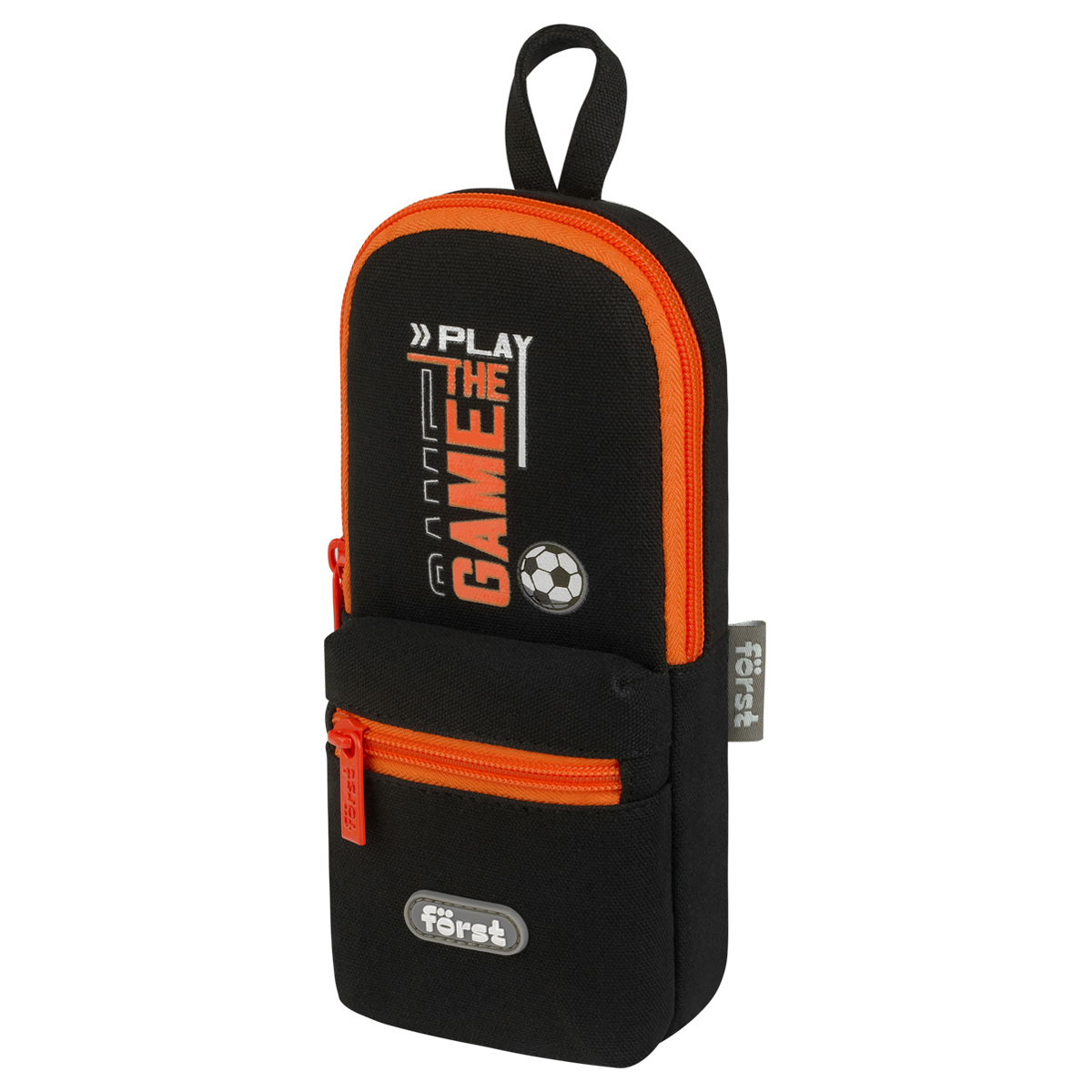 Пенал мягкий 1 отделение, 1 карман, 210*90*40 Först "Football", текстиль (осн 366553)