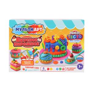 Набор для лепки вкусное пирожное, 24 см MultiArt