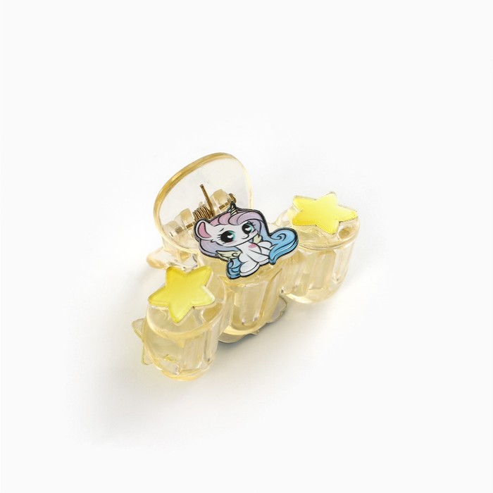 Краб для волос "Самой яркой звездочке",  5.5 х 3.5 х 2 см   9953711