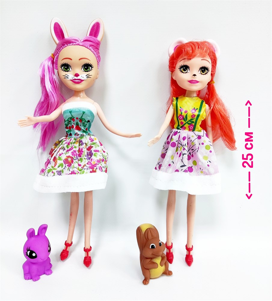 Кукла Волшебный лес с питомцем 25 см в пак. 200328222