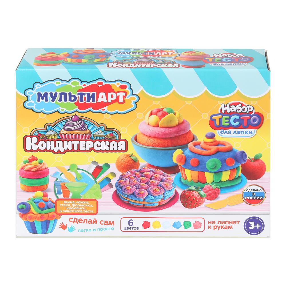 Набор для лепки кондитерская, 24 см MultiArt в кор.8шт