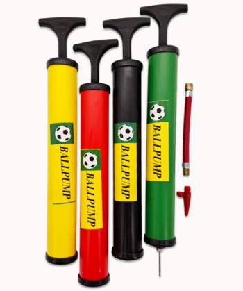 Насос DP-81 ручной, с иглой, насадкой и гибким шлангом, 28см, пластиковый корпус, ассорти, уп ПВХ (1