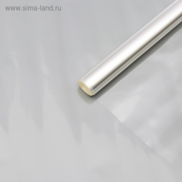 Пленка для цветов прозрачная 0.5×11 м, 200 г, 40 мкм