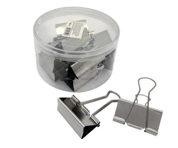 Зажим для бумаг 51мм DM-342 металлический