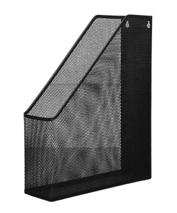 Лоток д/бумаг вертик. DM-271/DK-285 металл сетка, 1 отделение, черный