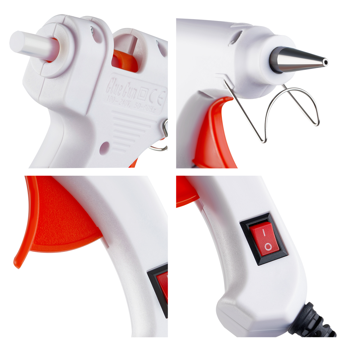 Клеевой пистолет ArtSpace, 60 Вт для стержня 11мм, блистер, выключатель