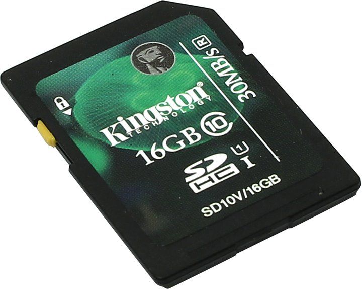 Карта памяти 16gb kingston sdhc 16gb