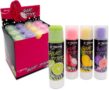 Клей карандаш 25 гр. Yalong YL242115-25 цветной, ароматизированный